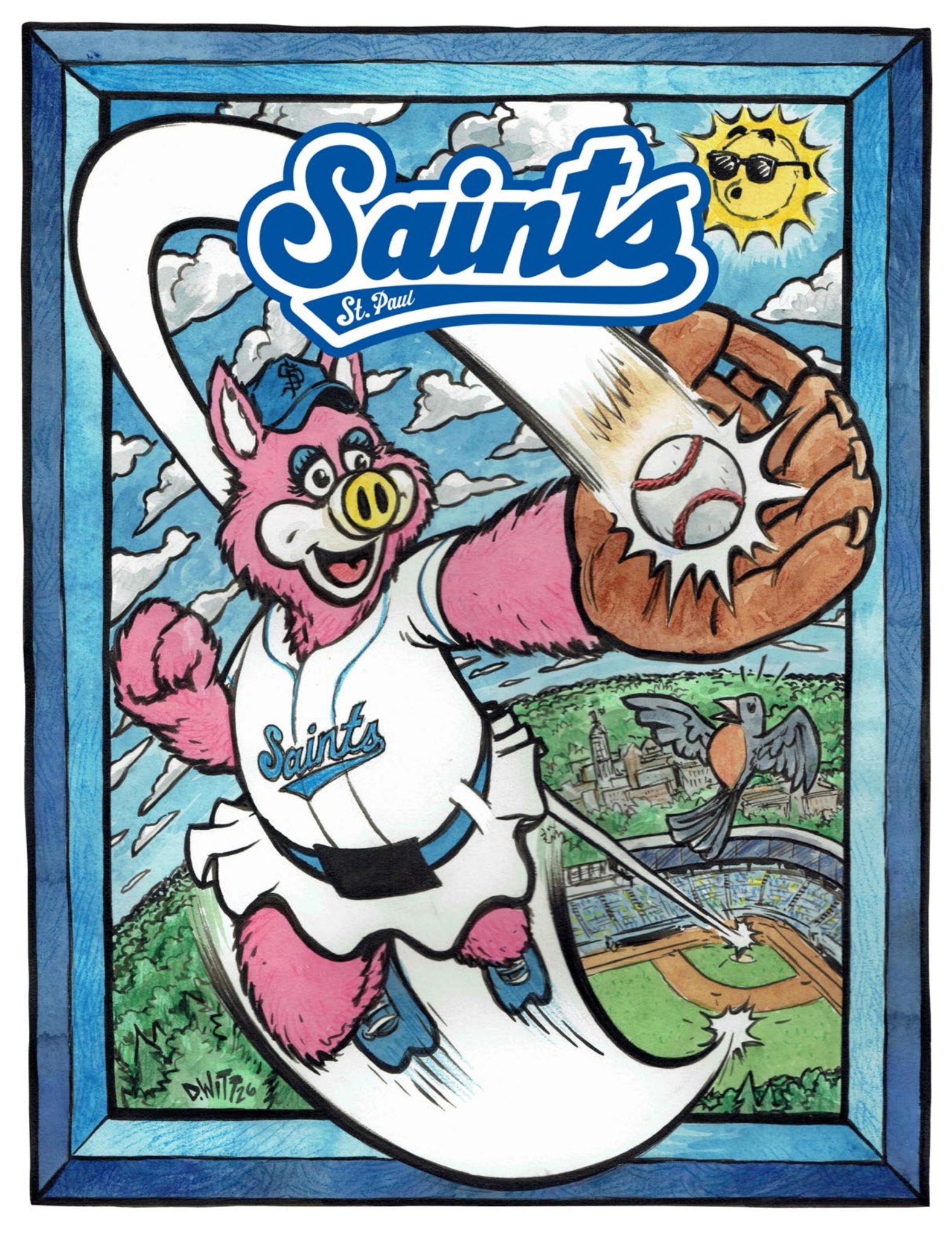 St. Paul Saints Schedule Cover